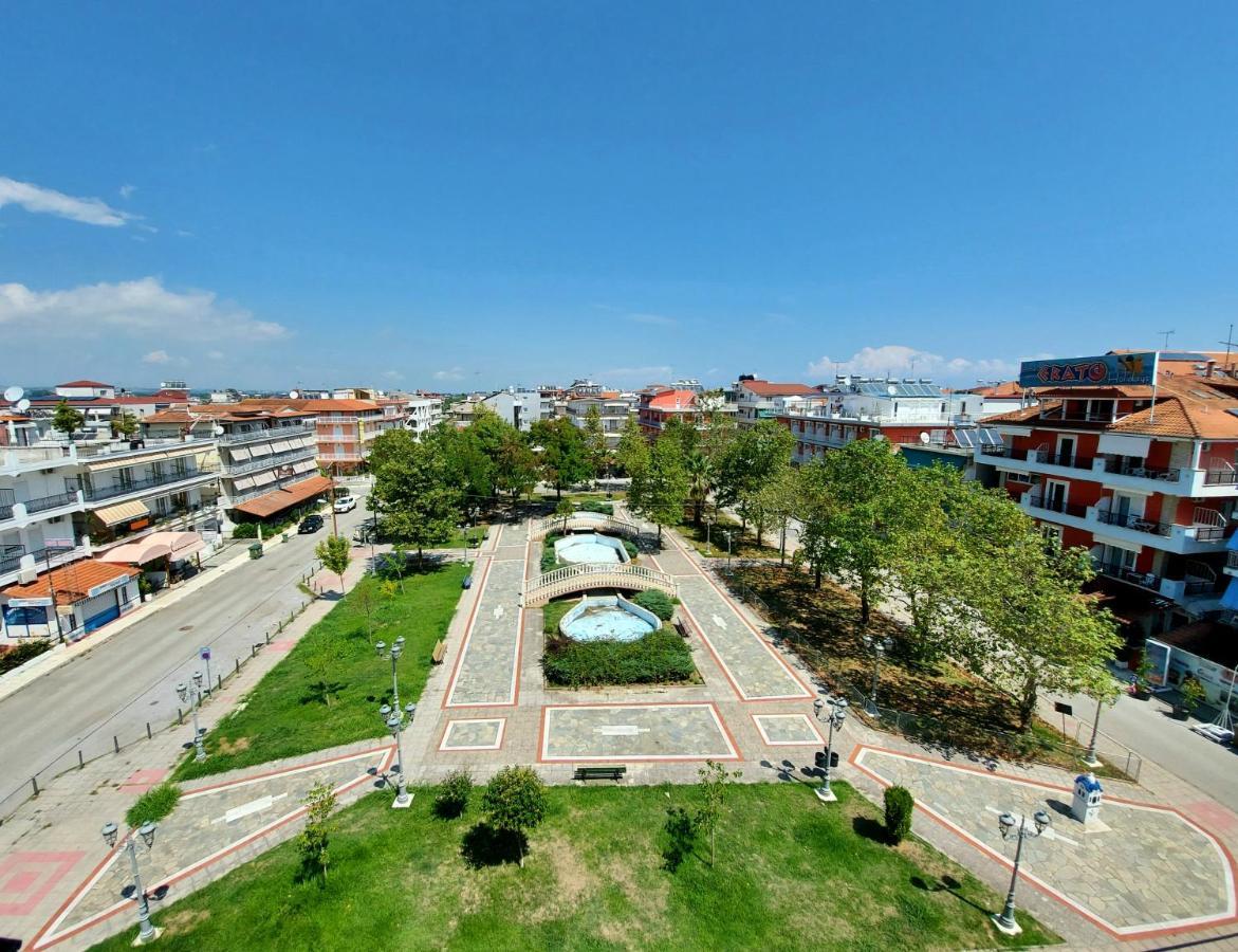 Haus Olymp Lägenhet Paralía Exteriör bild